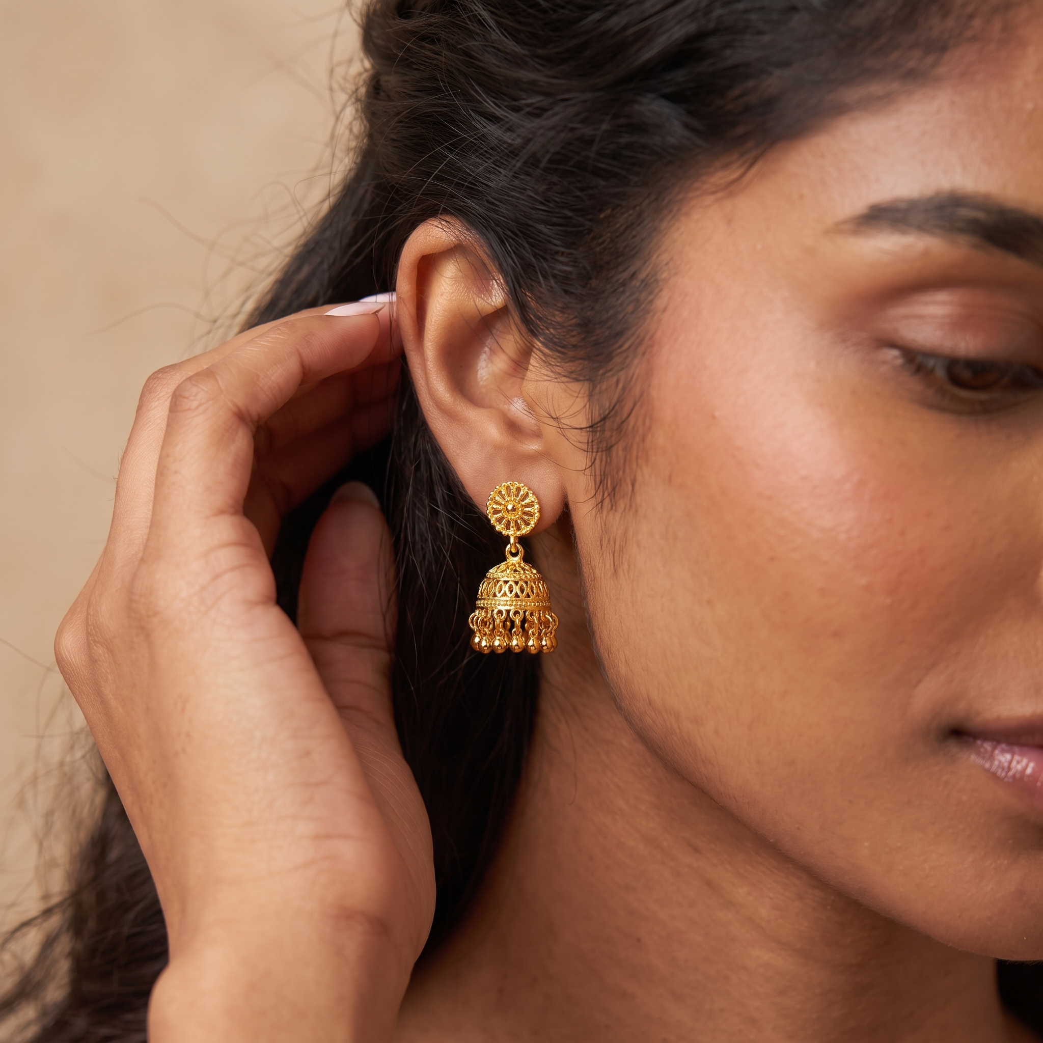 Baby Jhumka Earrings