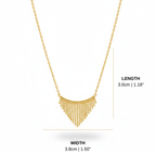 Bead Tassle Necklace