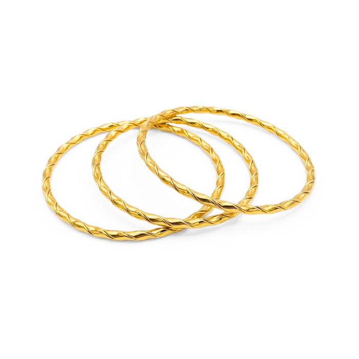 Buna Bangle Bracelet Set