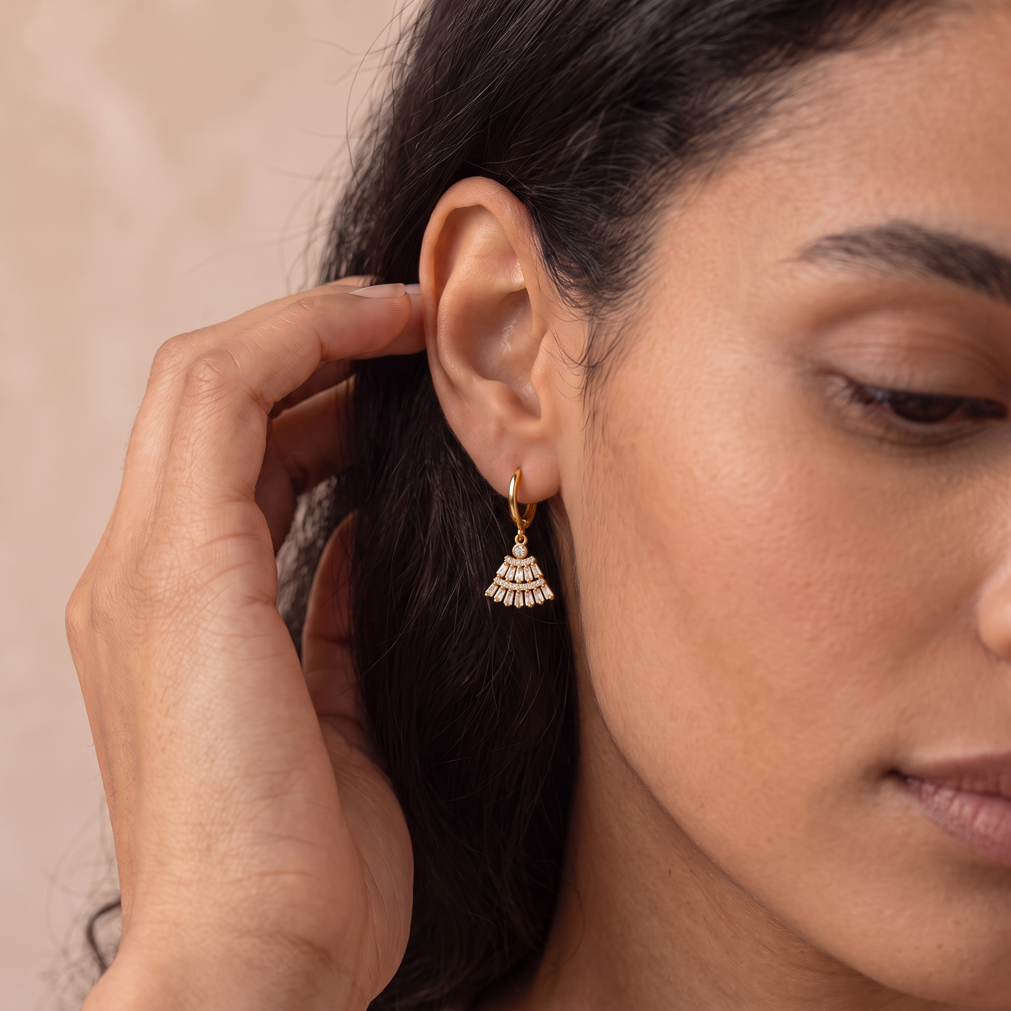 Jhumka Pearl Earrings