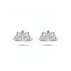 Lotus Stud Earring