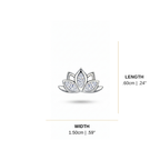 Lotus Stud Earring