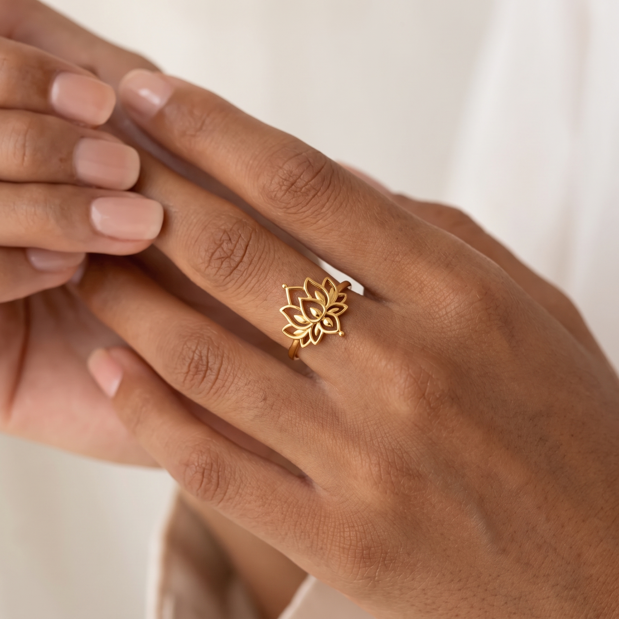Lotus Flower Ring