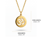 Om Etch Pendant