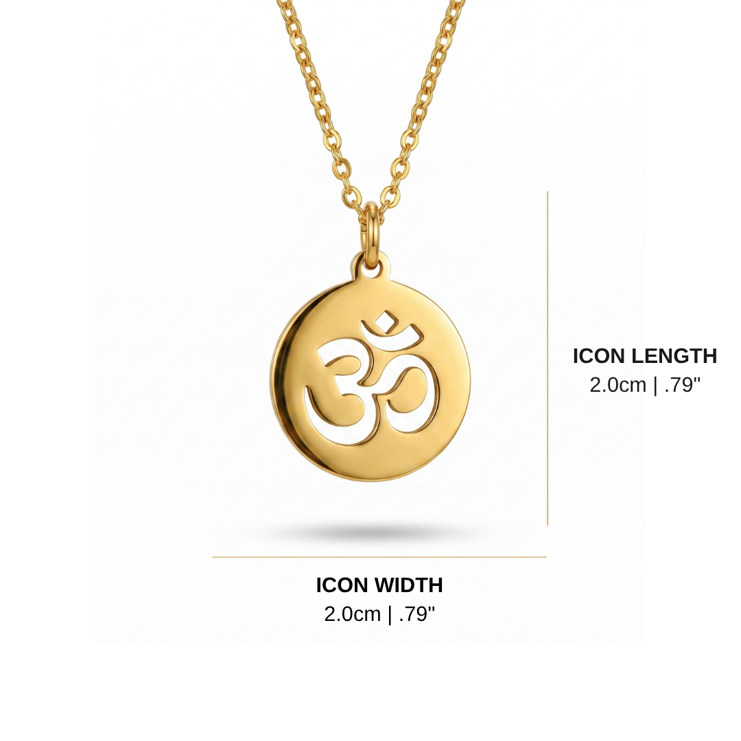 Om Etch Pendant