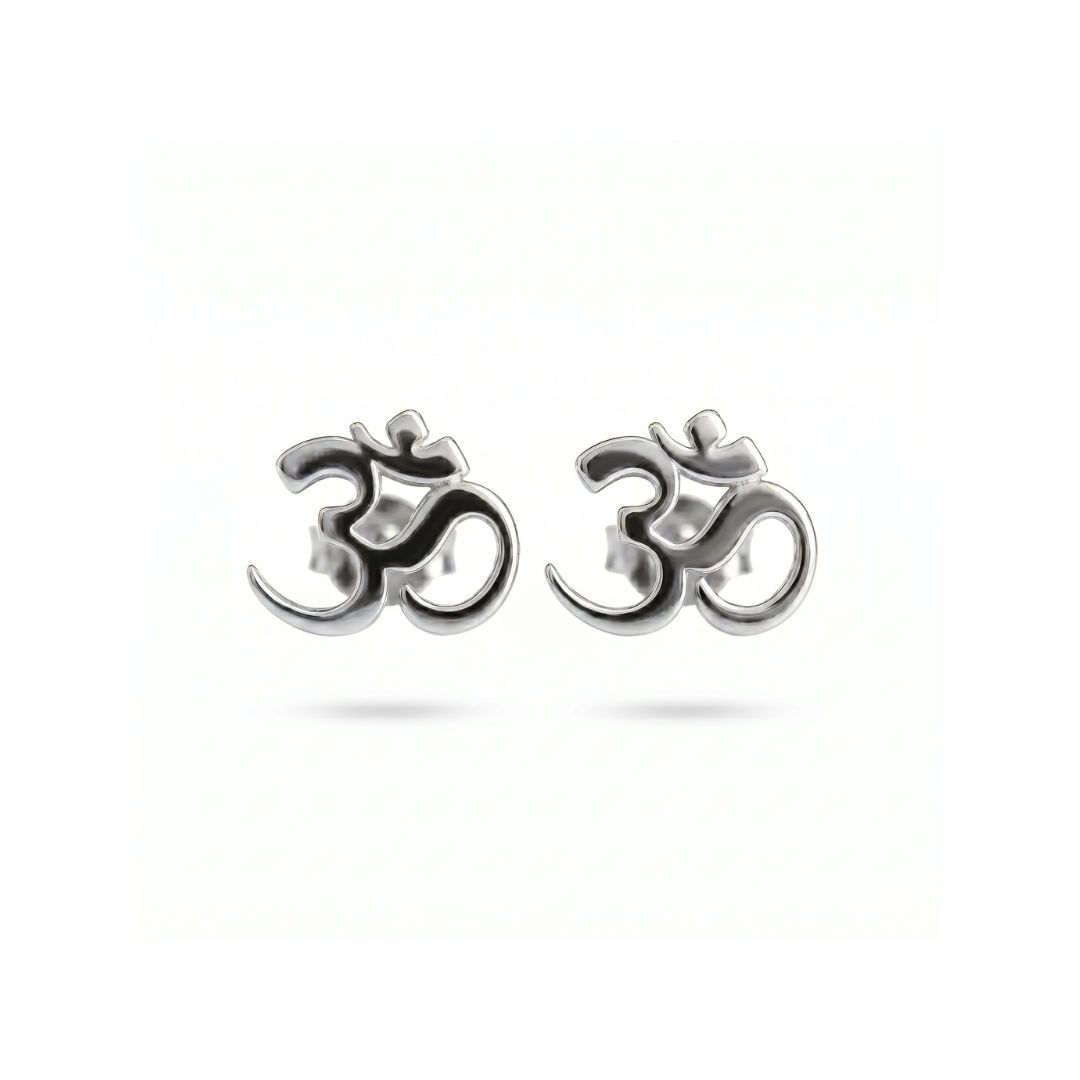Om Stud Earring