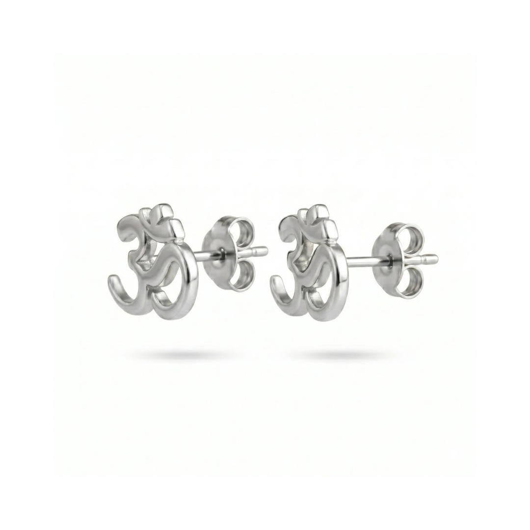 Om Stud Earring