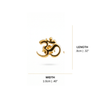 Om Stud Earring