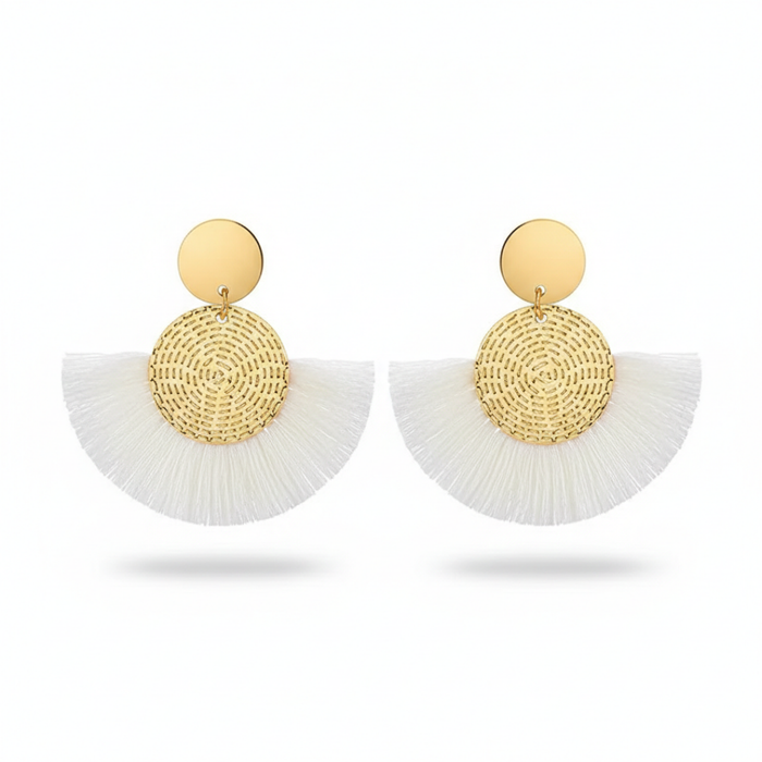 Pankh Tassel Jhumka