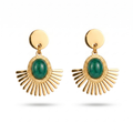 Jade Jhumka Earrings