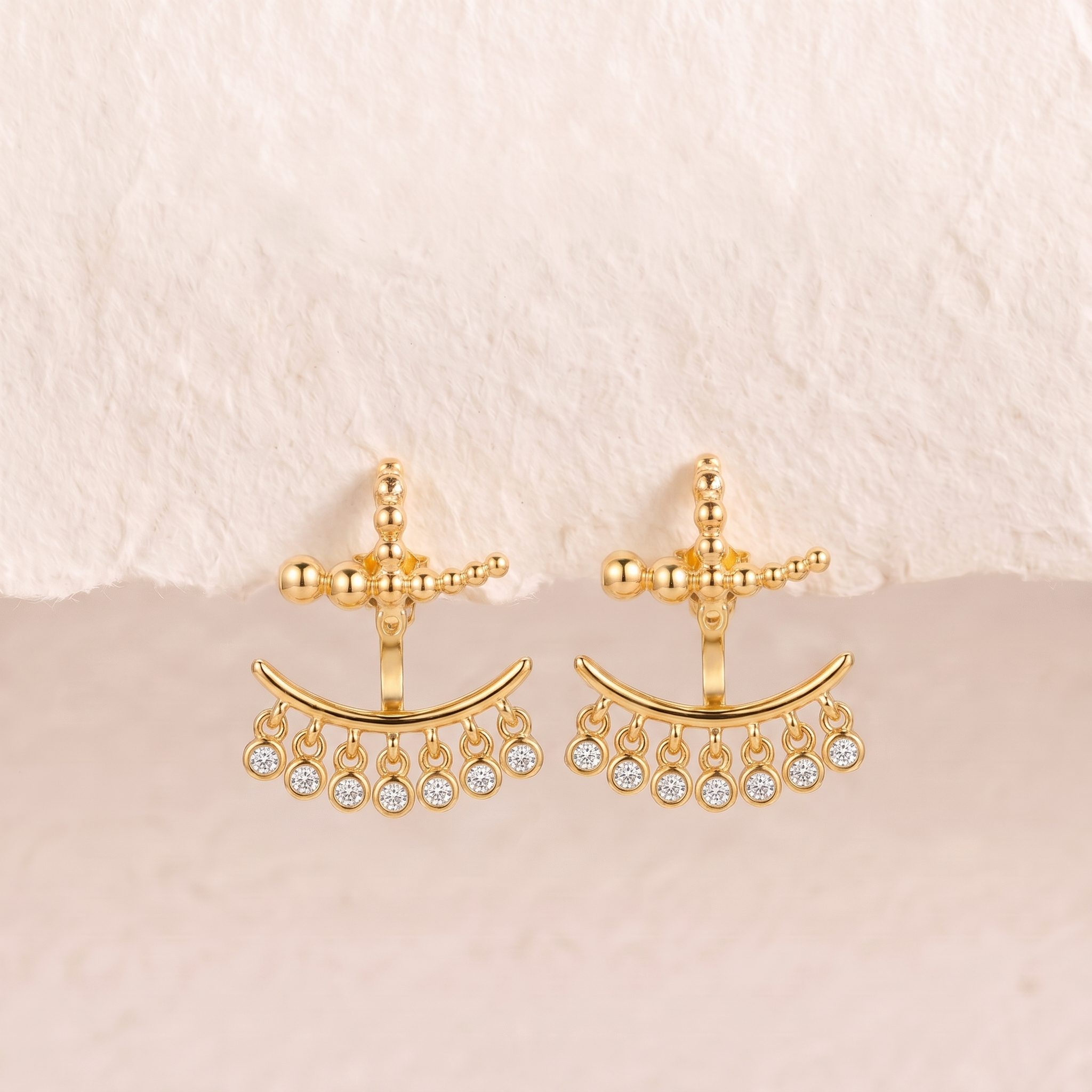 Nikata Chandbali Earrings
